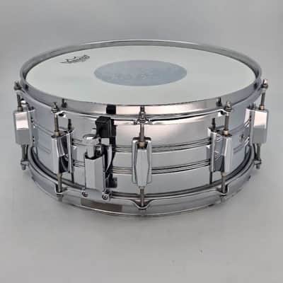 Used Pearl MIJ Steel Shell Snare Drum 14x5.5 - Good image 3