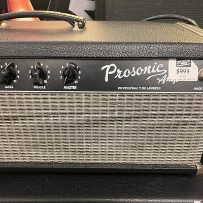 Fender Prosonic Amp 2-Channel 60-Watt Guitar Amp Head 1996 - 2001 - Black image 3