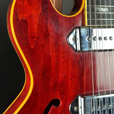 Vintage 1967 Epiphone E230TD Casino Cherry (Long Neck) w/non-OHSC TSU24509 image 9