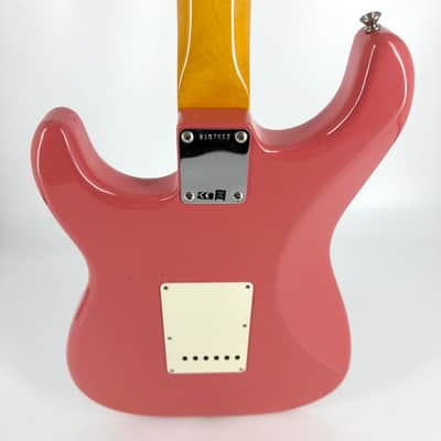 2020 Fender Custom Shop ’61 Stratocaster Journeyman Relic - Faded Fiesta Red image 11