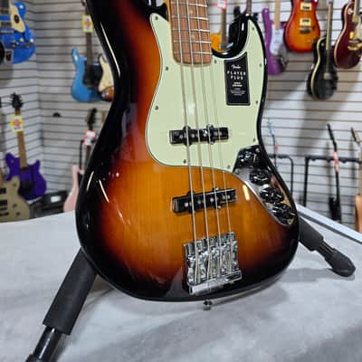 Fender Player Plus Active Jazz Bass - 3 Tone Sunburst w/ Gig Bag & PKEK*D #195 image 1