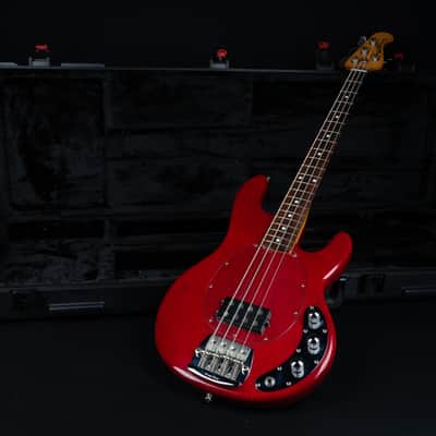 Ernie Ball Music Man Sting Ray 2 EQ 1988 - Transcluent Red image 16