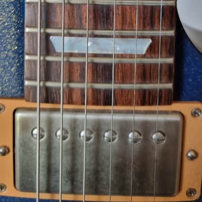 Gibson Les Paul Studio 100th Blue Sparkle custom paint image 24