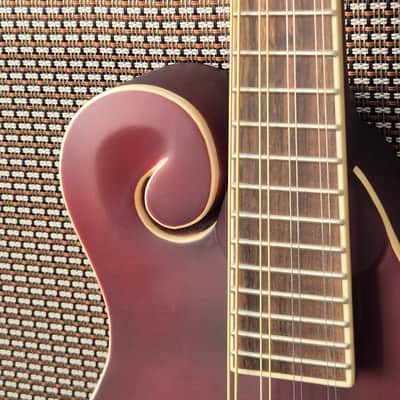 Epiphone F-5 Studio Mandolin 2025 - Wine Red Satin image 5