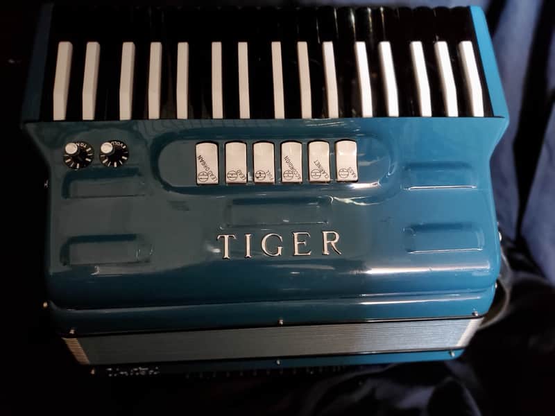 Titano Tiger Accordion Blue WOW!! image 1