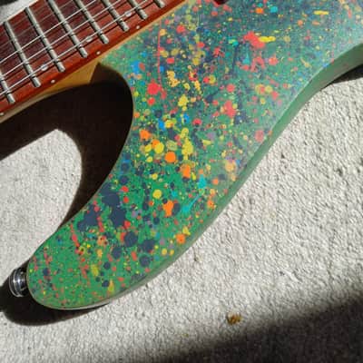 Ibanez S521 MOL - Dimarzio Evolution / Ibanez V7 - Custom painted image 10