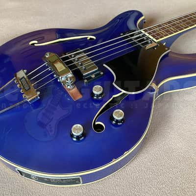 Yamaha SA-70 SA Bass MIJ 1967-72 w/OHSC ***STUNNING*** in Original 'Pearl Marine Blue' ***VERY RARE*** image 8