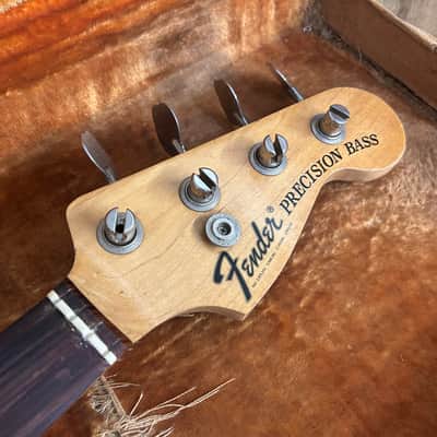 Fender Precision Bass Neck 1970’s Rosewood Fretless w Original Tuners image 2
