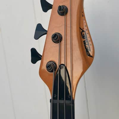 Peavey Palaedium Bass - Jeff Berlin Model 1992 Amber image 3