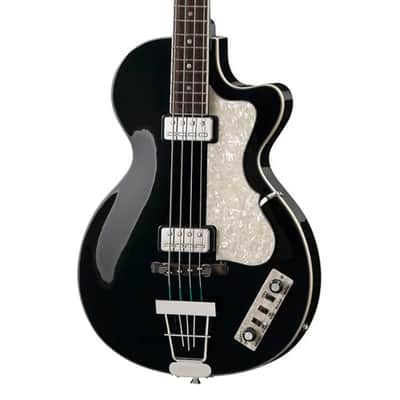 Hofner Contemporary Club Bass Guitar - Black image 1