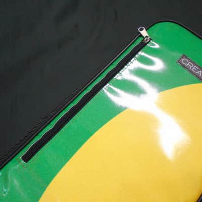 Crea-re Studio Sleeve Guitar Case/Green×Yellow image 9