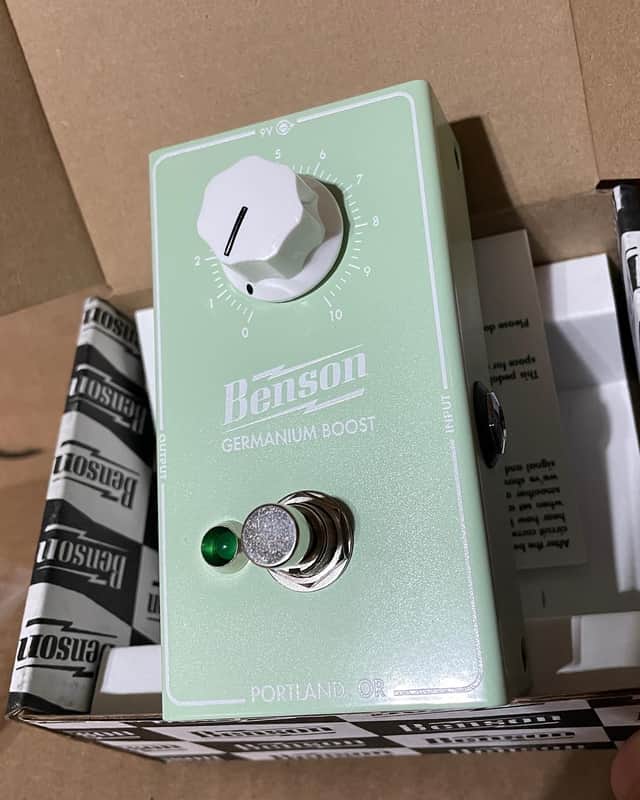 Benson Amps Germanium Boost - Seafoam Green image 1