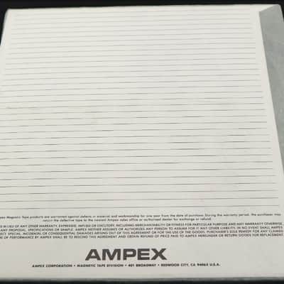 Ampex 456 Grand Master 7" Reel 1/4" x 1200 Reel to Reel Tape *Sealed* image 4