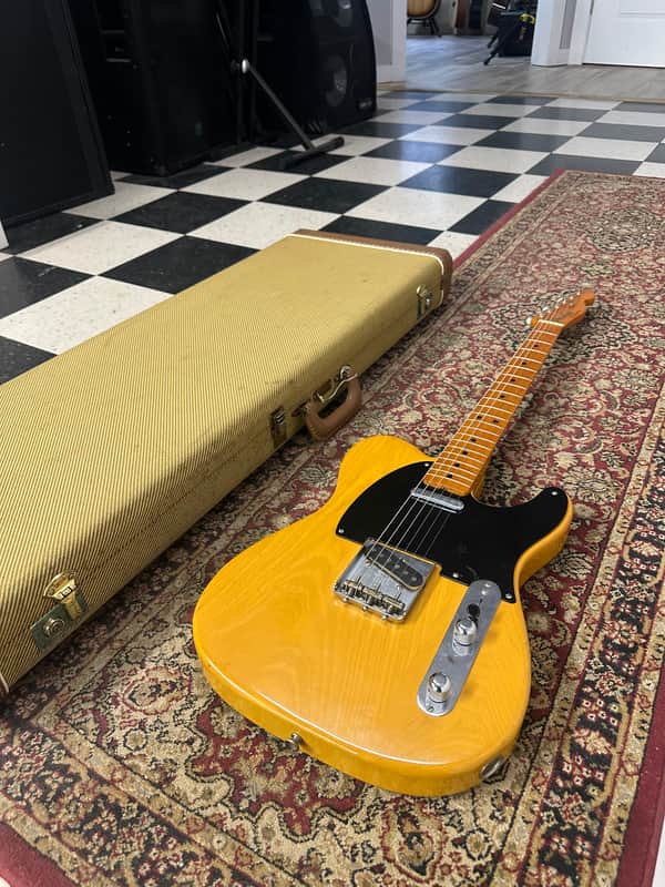 Fender American Vintage '52 Telecaster Fullerton Plant 1982 - 1984 - Butterscotch Blonde image 1