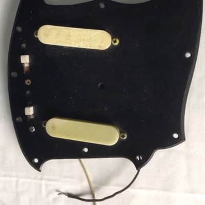 Fender Mustang 1966 Loaded Pickguard Pickup pots knobs Vintage image 1