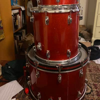 Ludwig S-320 Standard Series Drum Set with 22" Bass Drum 1969 - 1974 image 1