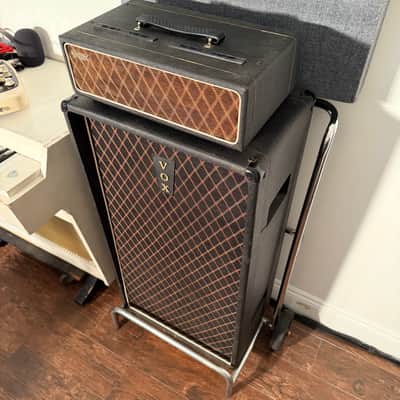 JMI Vox MT60 w/ Cabinet + Trolley 1965 - Serviced image 2