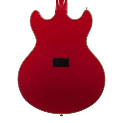Schecter Simon Gallup Signature Corsair Bass - Red w/Black Lion Graphic Open Box image 7