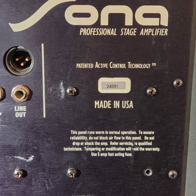 Barbetta Sona SE-41 Keyboard Amp image 8