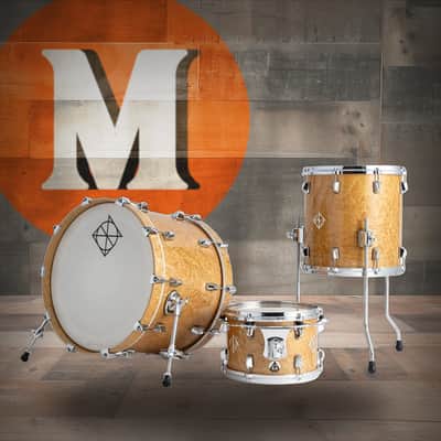Dixon Artisan Select 320 Shell Pack Birds Birds Eye Maple (PODAX320-03-GBM-CR) image 1