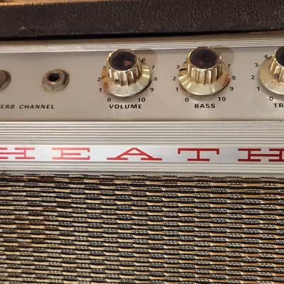 Vintage 1960s Heath TA-16 Solid State Guitar Amplifier image 2