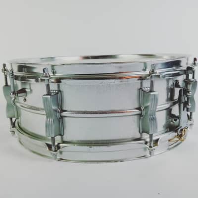 Ludwig 5x14"Prototype-Acrolite Snare Drum#404 Aluminum Shell+Rims+Lug Pre-Serial image 3
