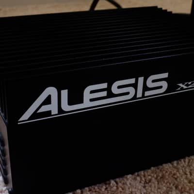 Alesis X2 24ch (24x8x2) analog console in Great condition! Includes wheeled case! image 15