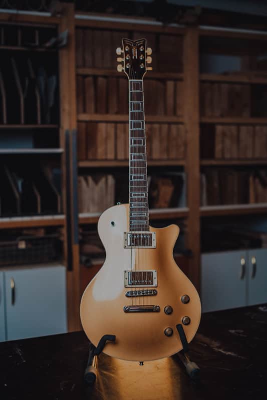 The Wolf Guitars Phoenix Custom Gold Top 2022 Gold / Mahogany brown image 1