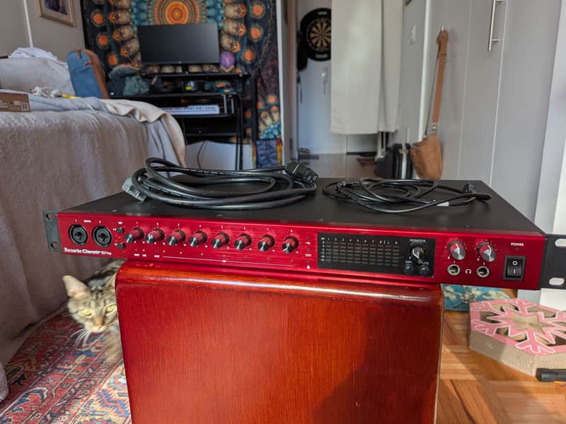 Focusrite Clarett+ 8Pre USB-C Audio Interface 2021 - Present - Red image 1