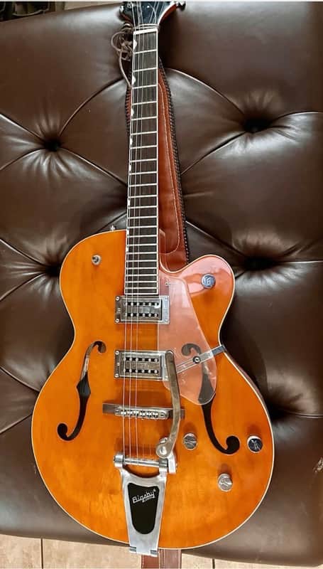 Gretsch 5420 T 6 string Electromagnetic with Bigsby Mid 2010s - Burnt Orange image 1