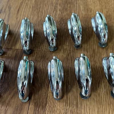 Slingerland Bass Drum Lugs Vintage 50s 60s Lot of 10 image 1