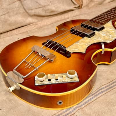 Hofner 500/1 Cavern Bass Vintage '61 Reissue Circa 1998 - Sunburst image 19