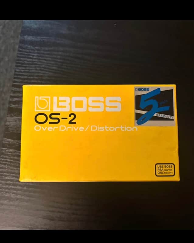 Boss OS-2 Overdrive/Distortion image 1