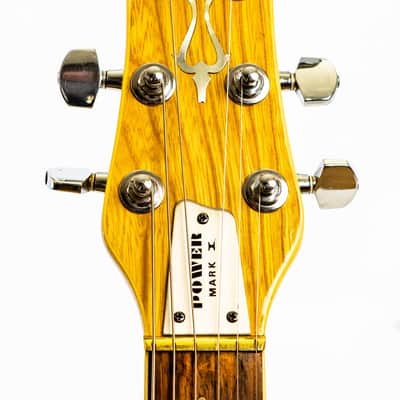 Daion Mark X Tinted Tan / Natural Neck Through (1982) w/ Hardshell Case image 10