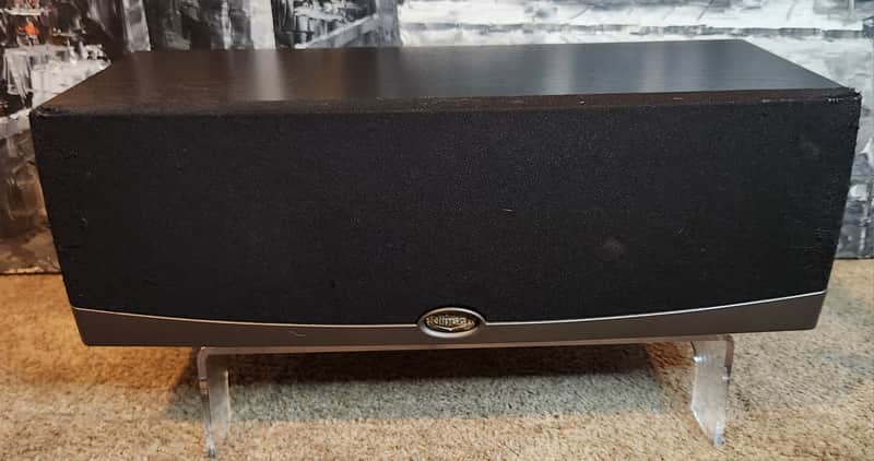 Klipsch Klipsch RC-25 vintage-era home theater center channel speaker 2000 - Black image 1