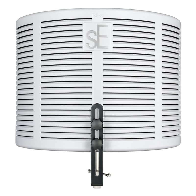 sE Electronics RF-X WB Portable Isolation Filter X, White Shell/Black Foam image 1