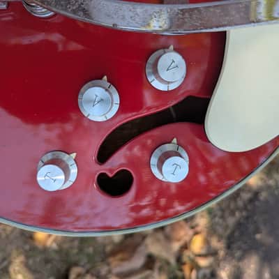 Greco EG-135 Hollowbody Guitar 60s - Cherry Red image 23