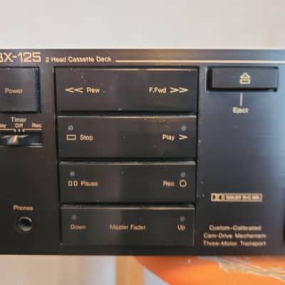 Nakamichi 2 Head Cassette Deck BX-125 image 2
