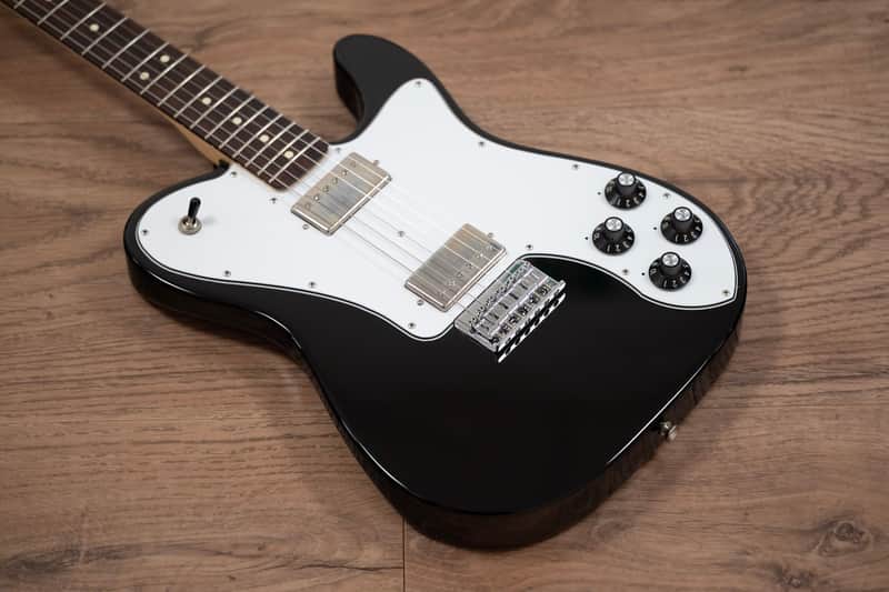 2015 Fender Mexico Chris Shiftlett 72 Telecaster Deluxe - in Black