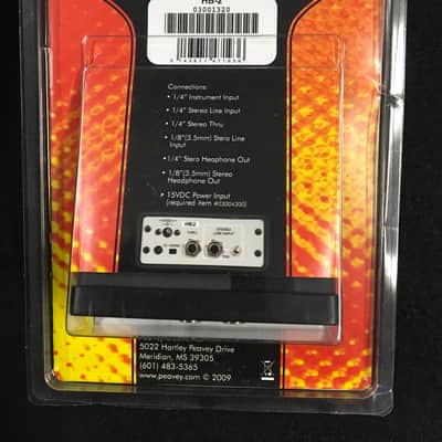 Peavey Peavey HB2 Headphone Amplifier 2017 BLACK image 2