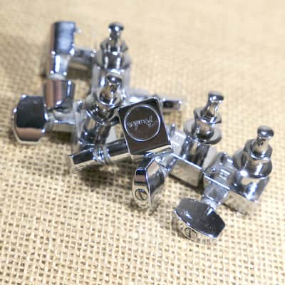 Tuners Chrome, Genuine 2021 Fender Stratocaster Player Same Day Shipping image 2