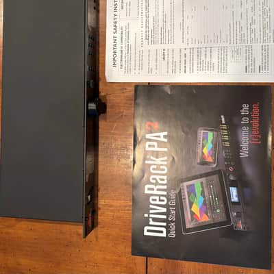 dbx DriveRack PA2 Complete Loudspeaker Management System 2010s - Black image 5