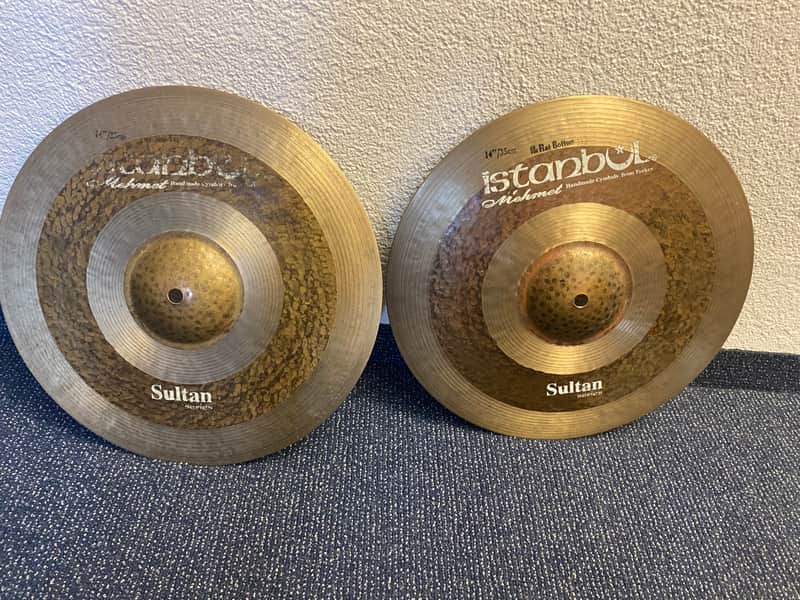 Istanbul 14" Sultan Hi-Hat (Pair) White Label image 1