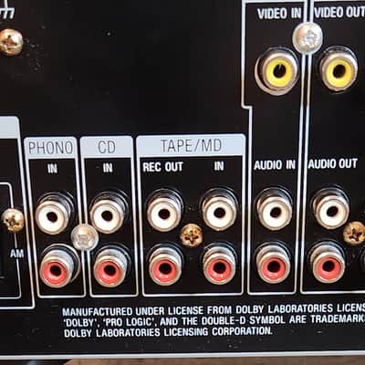 Sony Sony STR-DE505 5.1-channel AV surround sound receive 1996 - Black image 8