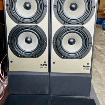 Bowers & Wilkins B&W DM 330 Floor Speakers Black Ash; Tested image 2