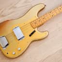 1958 Fender Precision Bass Pre-CBS Vintage Gold Guard & Gold Finish w/ Case