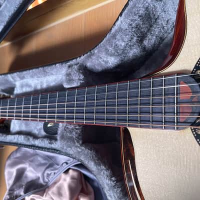 Merida Sadhu cutaway solid Spruce/ rosewood Acoustic guitar with hardcase image 9