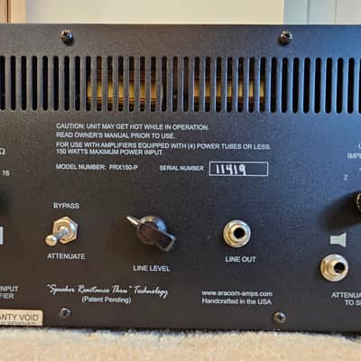 ARACOM Power Attenuator PRX150-Pro for Tube Guitar Amps image 2