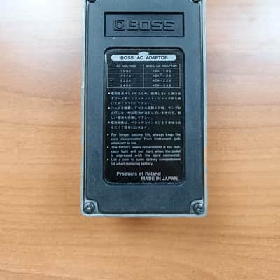 Boss Ds-1 Distortion Pedal 1980 [SN 0000](Long Dash,Silver Screw,Black Label) image 4