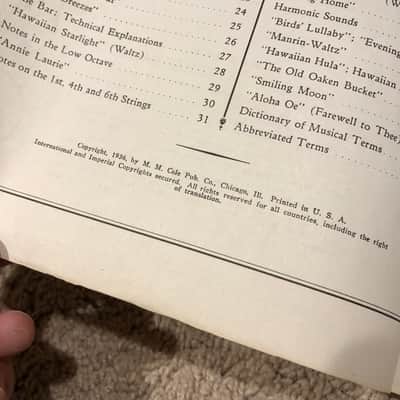 Nick Manoloff's Hawaiian Guitar Method - Book 1 (1936) image 5